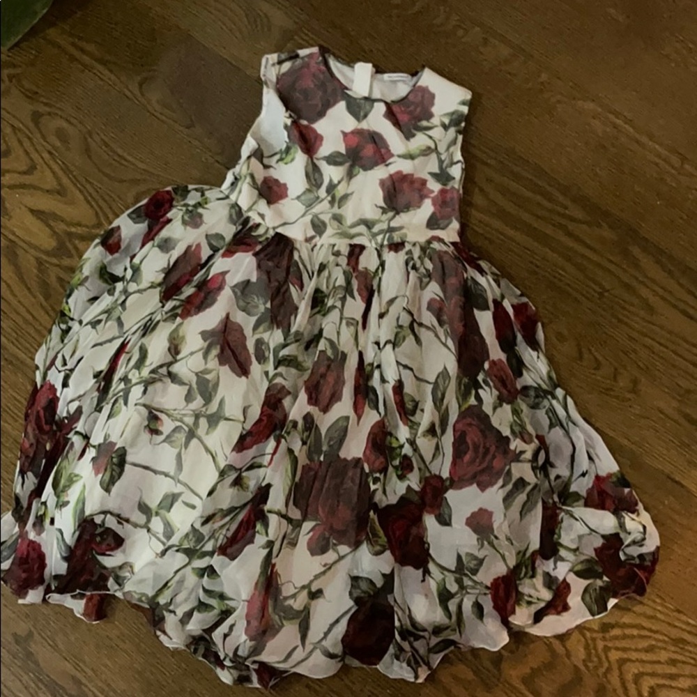 Dolce & Gabbana rose dress